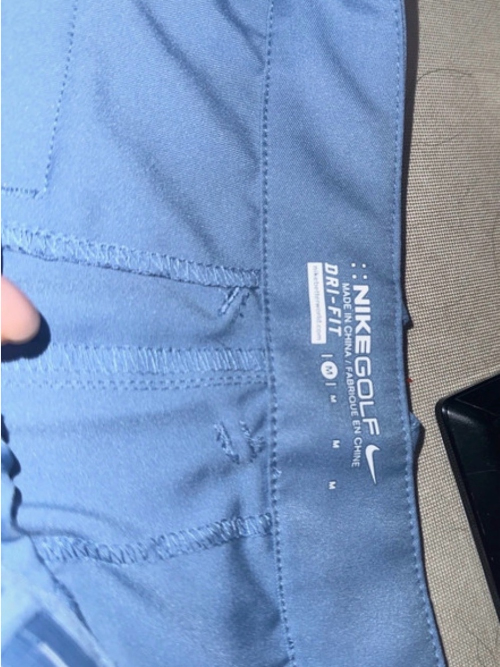 Nike Kids Dri-FIT Golf Shorts in Blue